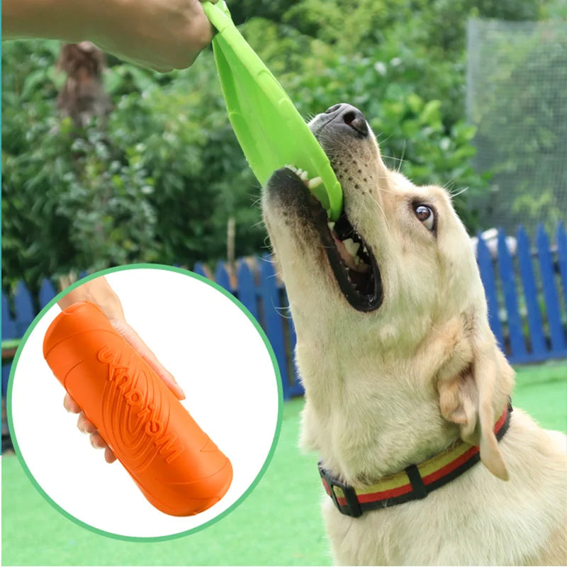 Silicone Flying Disc For Training+Entertainment  Pet Toy