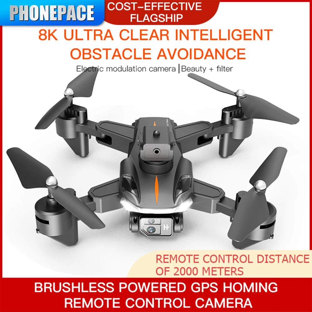 P11 Max Drone 8K 5G GPS Professional HD Aerial Photography Dual-Camera