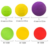 Silicone Flying Disc For Training+Entertainment  Pet Toy