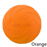 Silicone Flying Disc For Training+Entertainment  Pet Toy