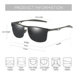 UV400 Protection Polarized Unisex Sunglasses