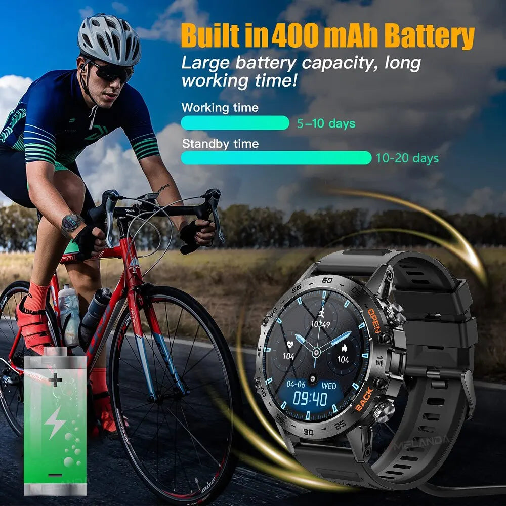 Men Sports Waterproof Smartwatch