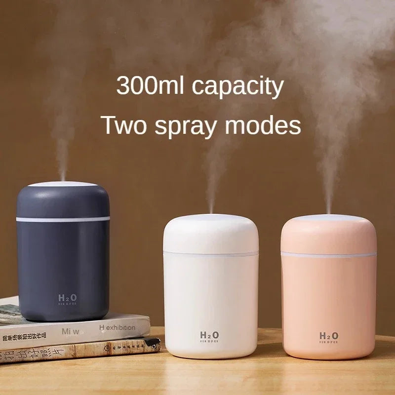 Colourful Mini Portable Air Humidifier Home/Car