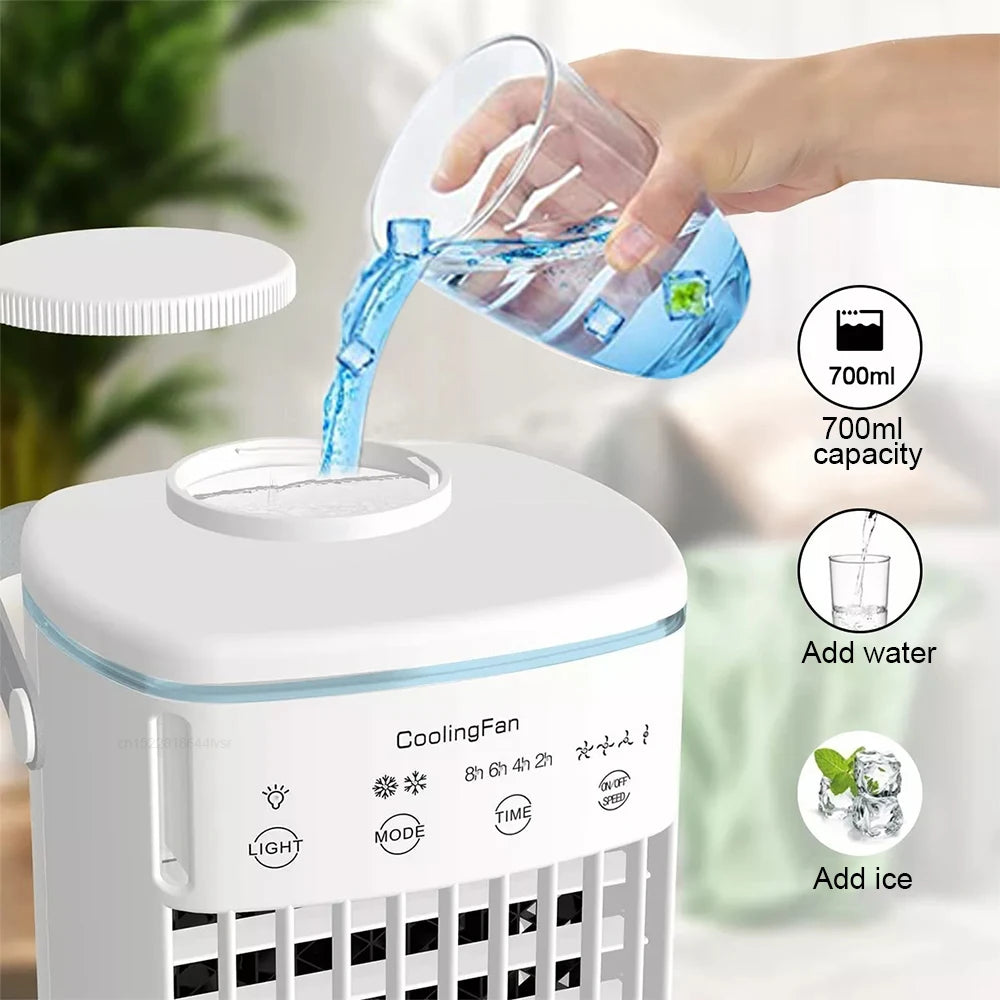 Portable Air Conditioner Cooling Fan Air